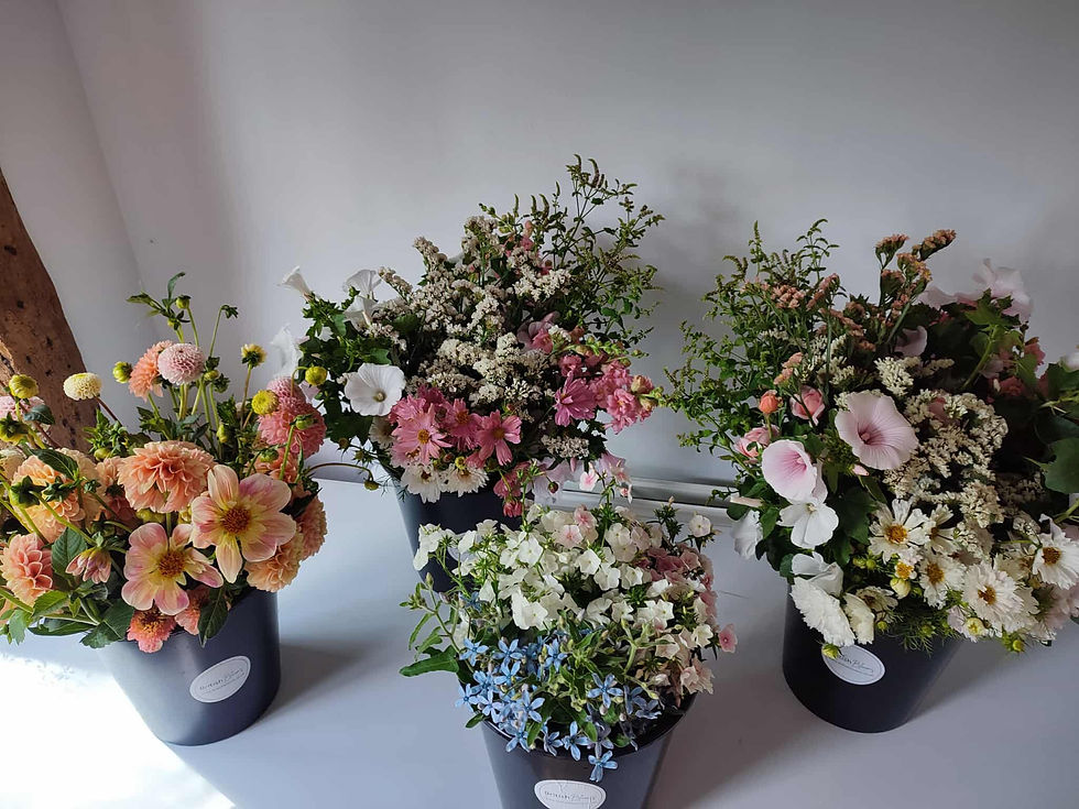Thumbnail: Mixed Bucket of British Blooms