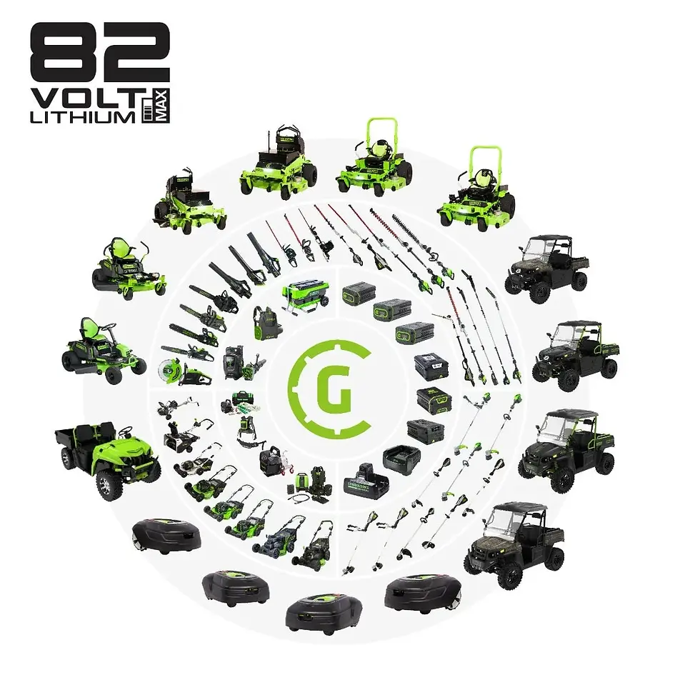 Thumbnail: 82V 22" Snow Thrower with 5Ah Battery and Dual Port Charger | 82SN22-5DP