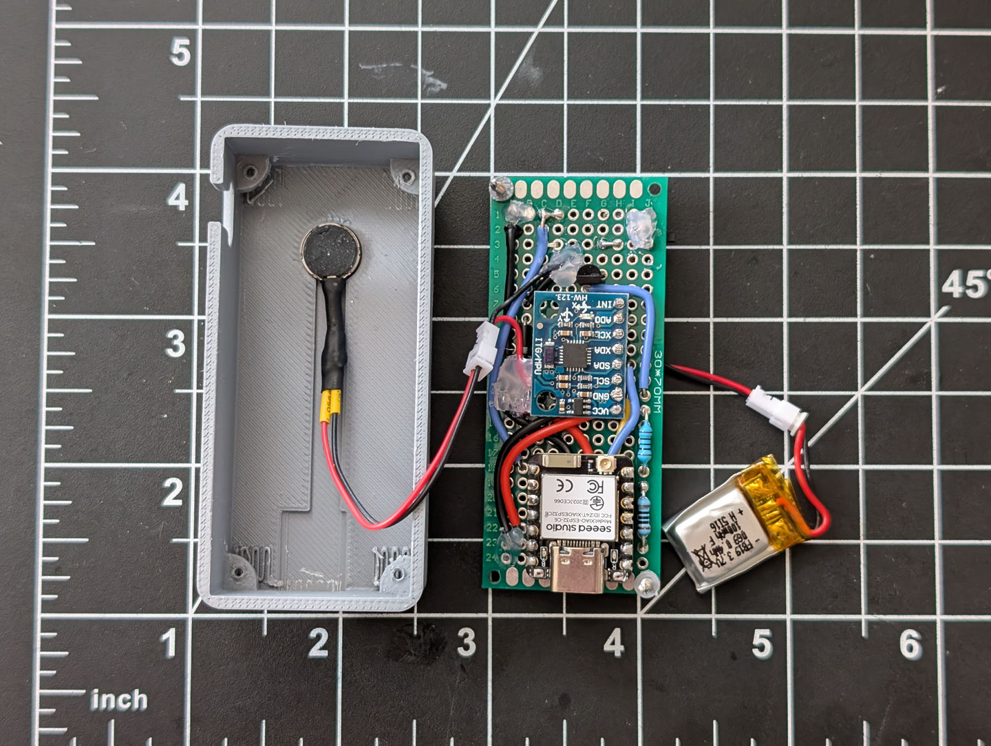 Internal Electronic View of Device