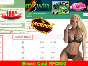 Congrats Our Member Green slot game tips to win RM1500 in 918kiss