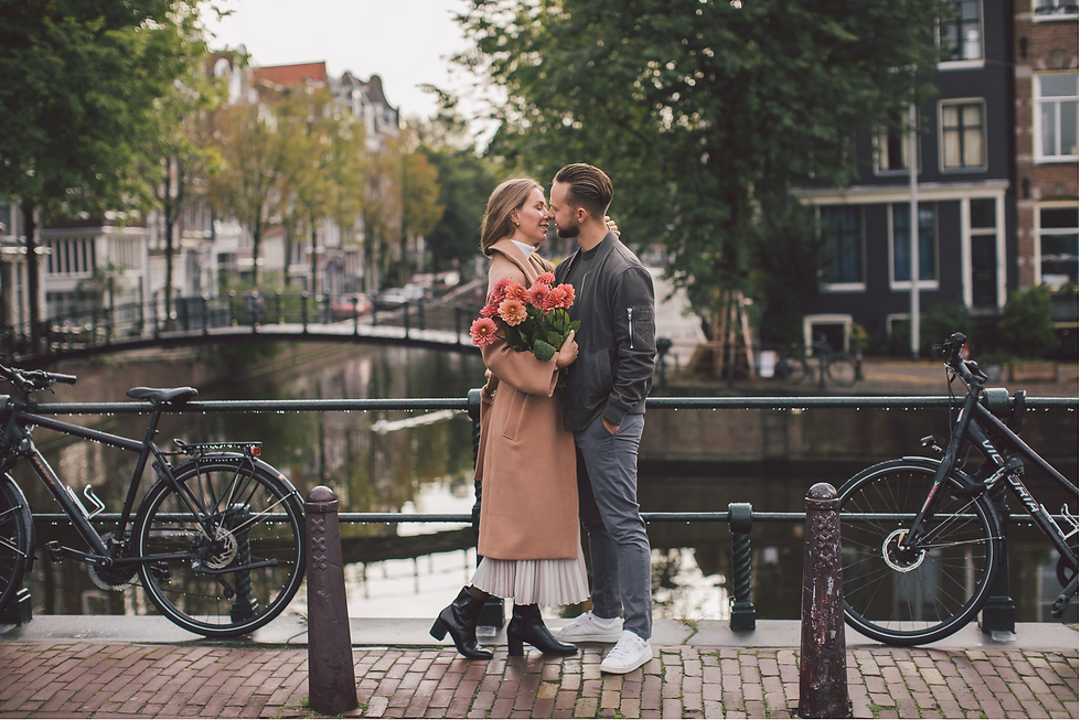 Couple in Amsterdam