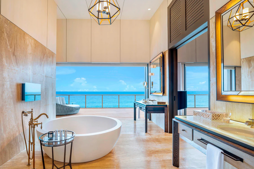 Bathroom at St Regis