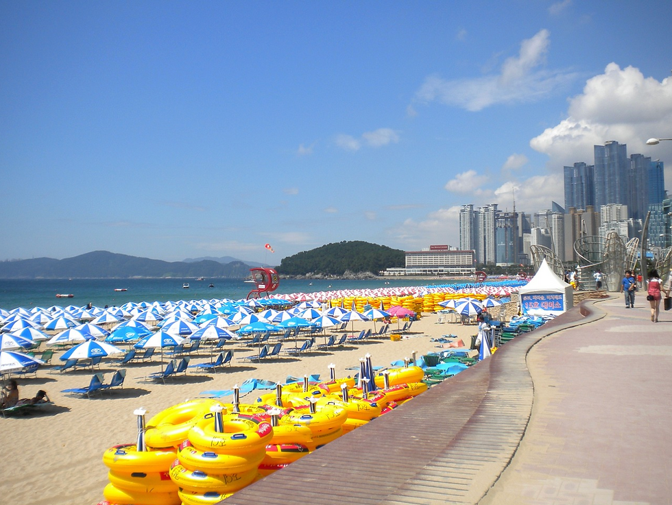 Beach in Busan