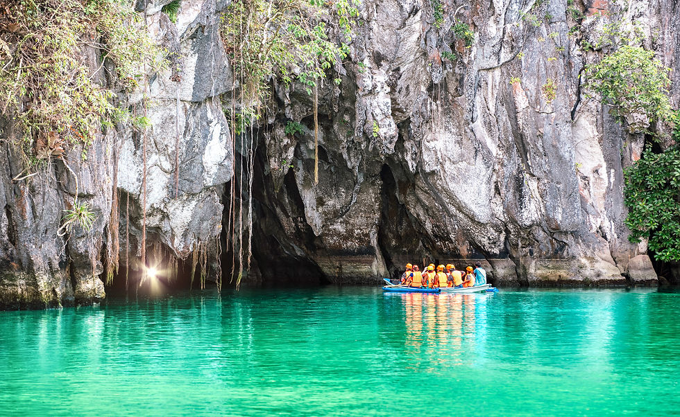 Cave entrance at Puerto Princesa