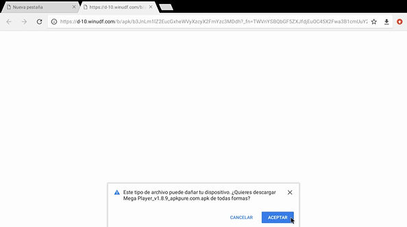 nos saldra un recuadro damos en aceptar.