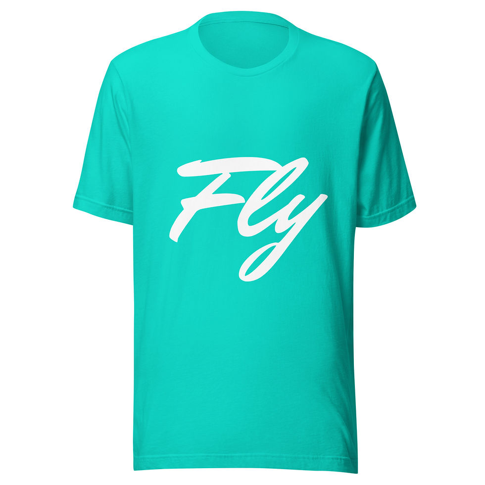Thumbnail: Fly Unisex T-shirt - White Logo