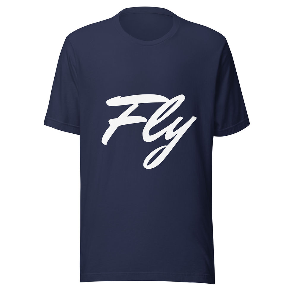 Thumbnail: Fly Unisex T-shirt - White Logo