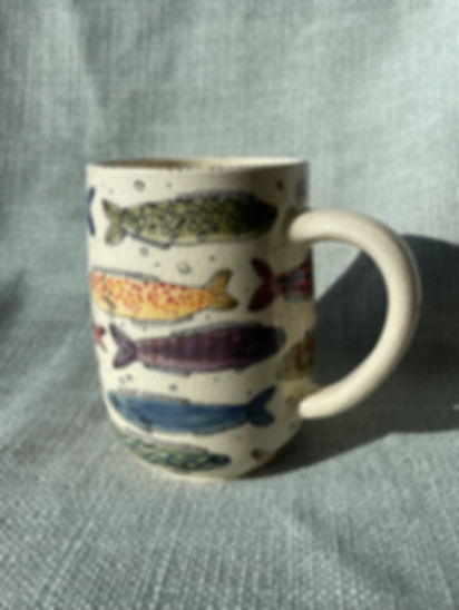 Tall Fish Mug