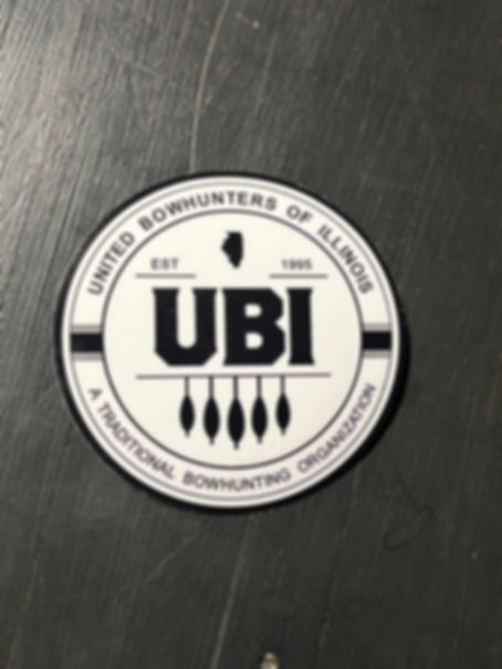 4" UBI Truck Decal