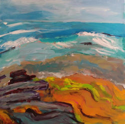 Seascape 2, 24 x 24