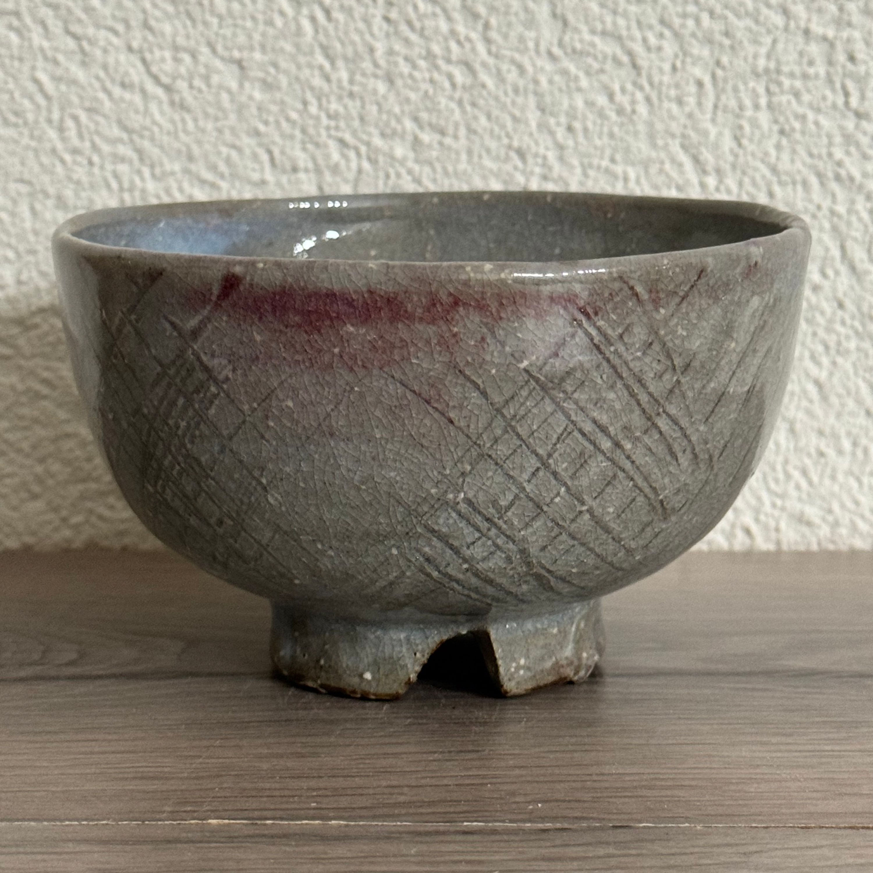 B094)Susa ware Dousen Tsuchitani Matcha bowl 