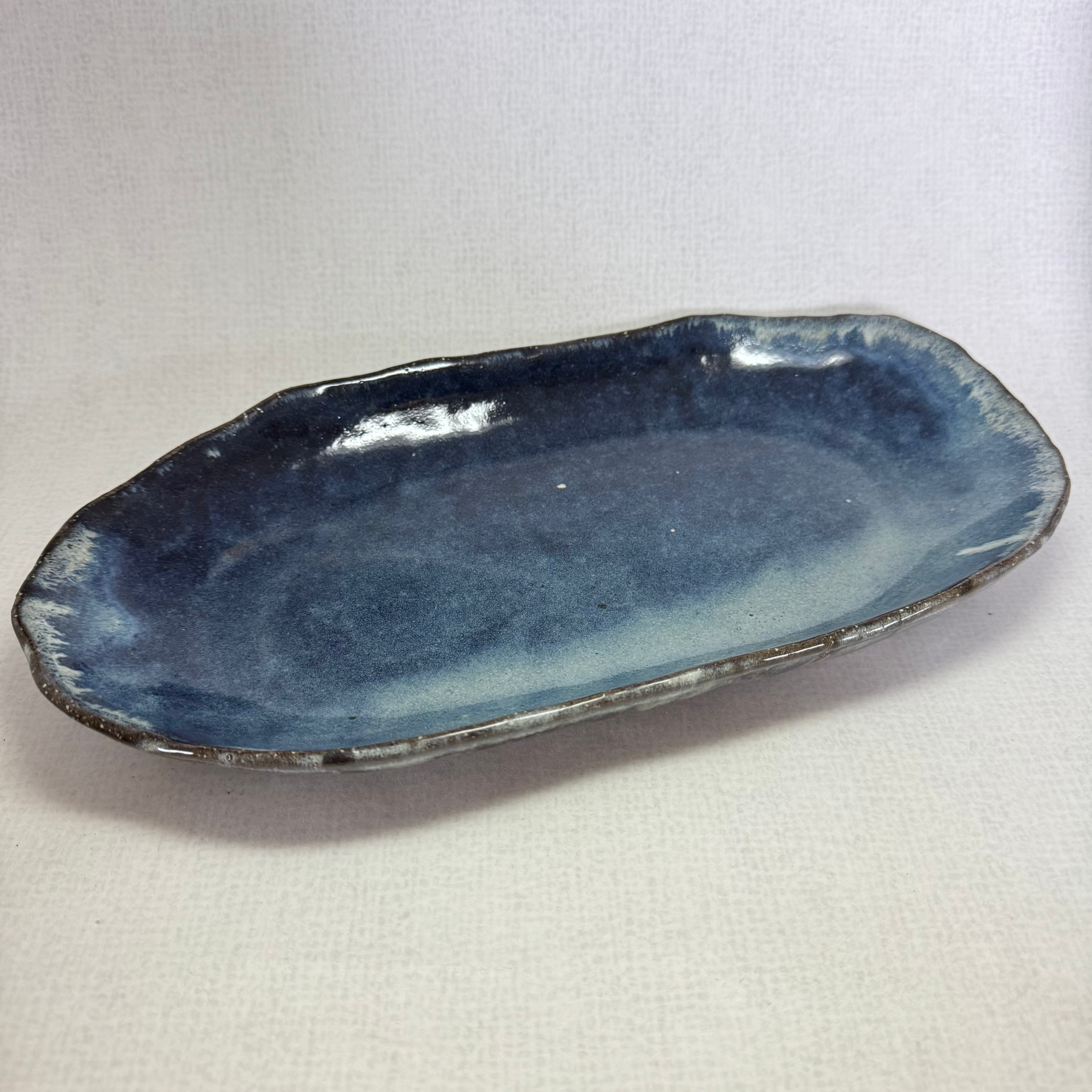 TT80)Hagi ware Seigan Yamane Plate