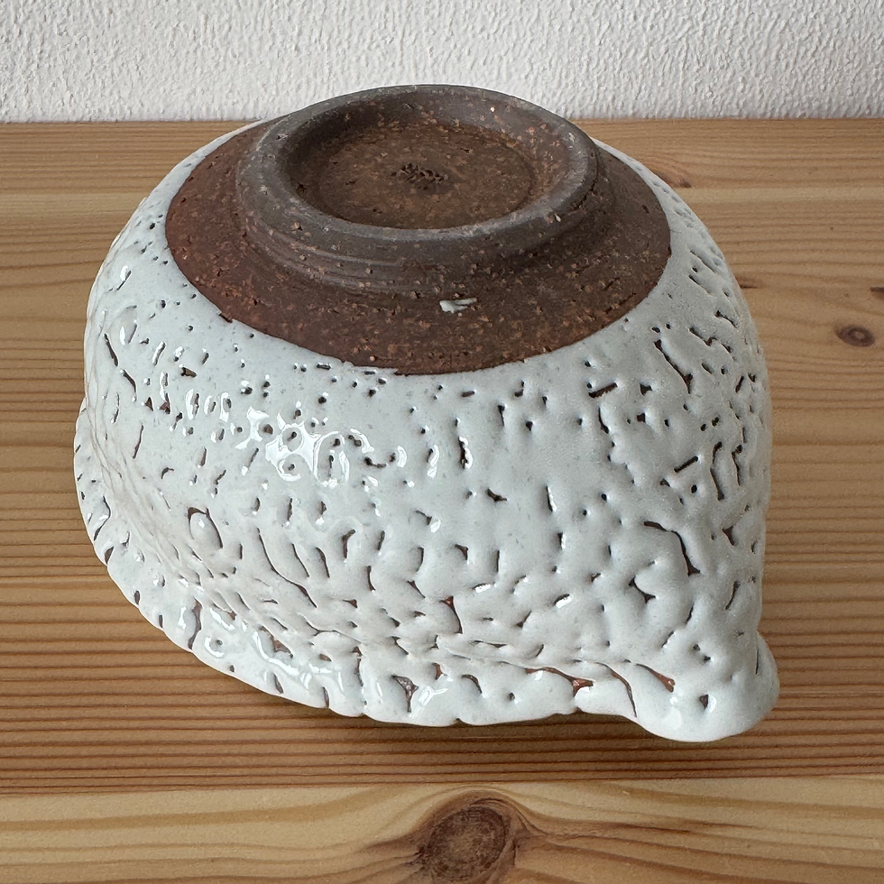 Thumbnail: V029)Hagi ware Seigan Yamane Matcha latte bowl