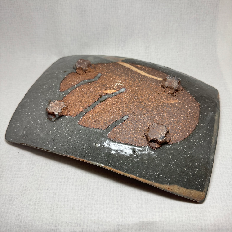 Thumbnail: UU23)Hagi ware Seigan Yamane Sushi Plate