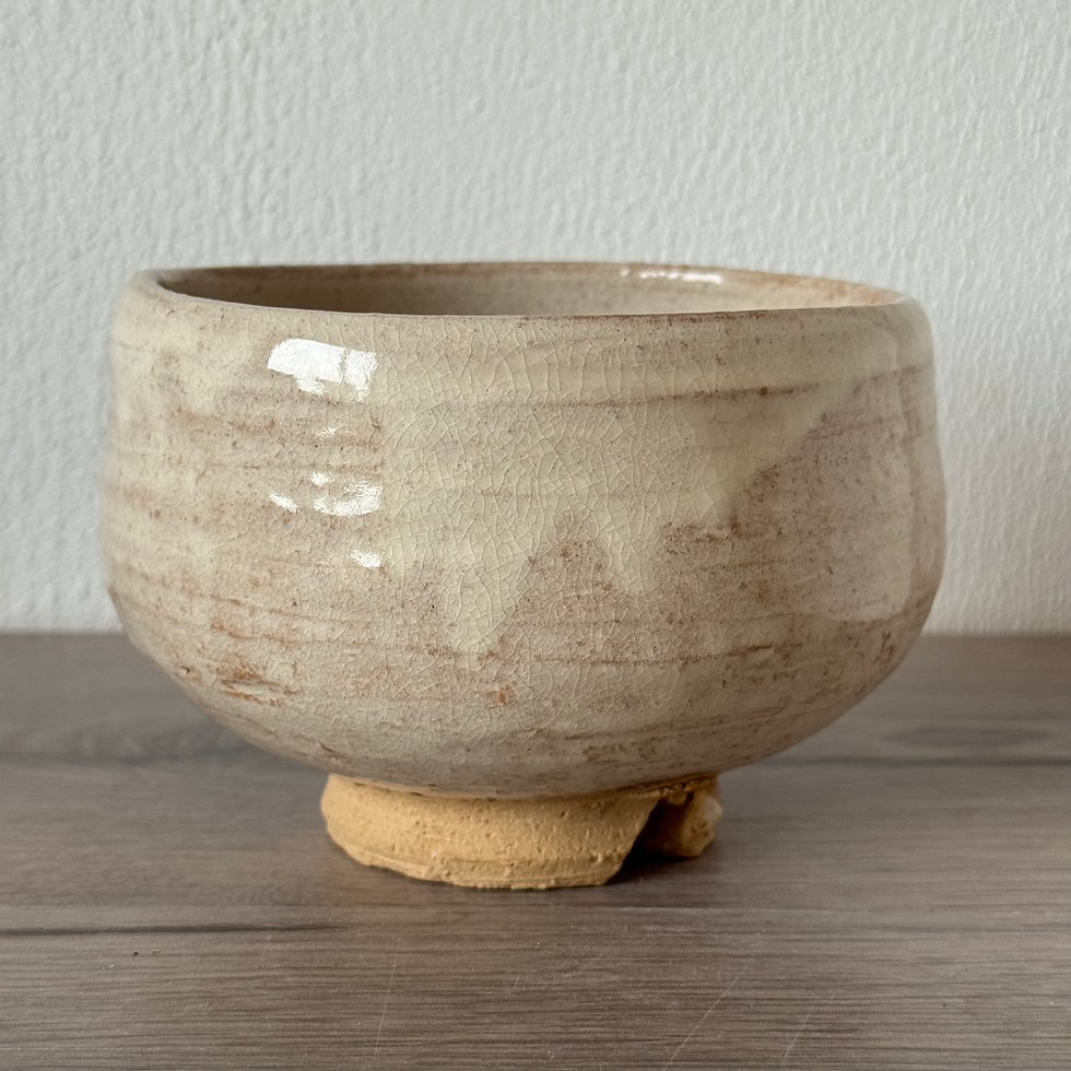 Thumbnail: X046)Hagi ware Matcha bowl  Gyojin-an
