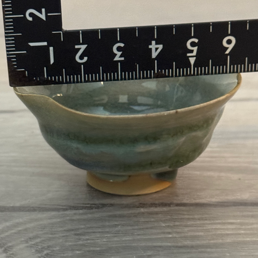 Thumbnail: HH48)Susa ware Dousen Tsuchitani sake Gyokuro cup