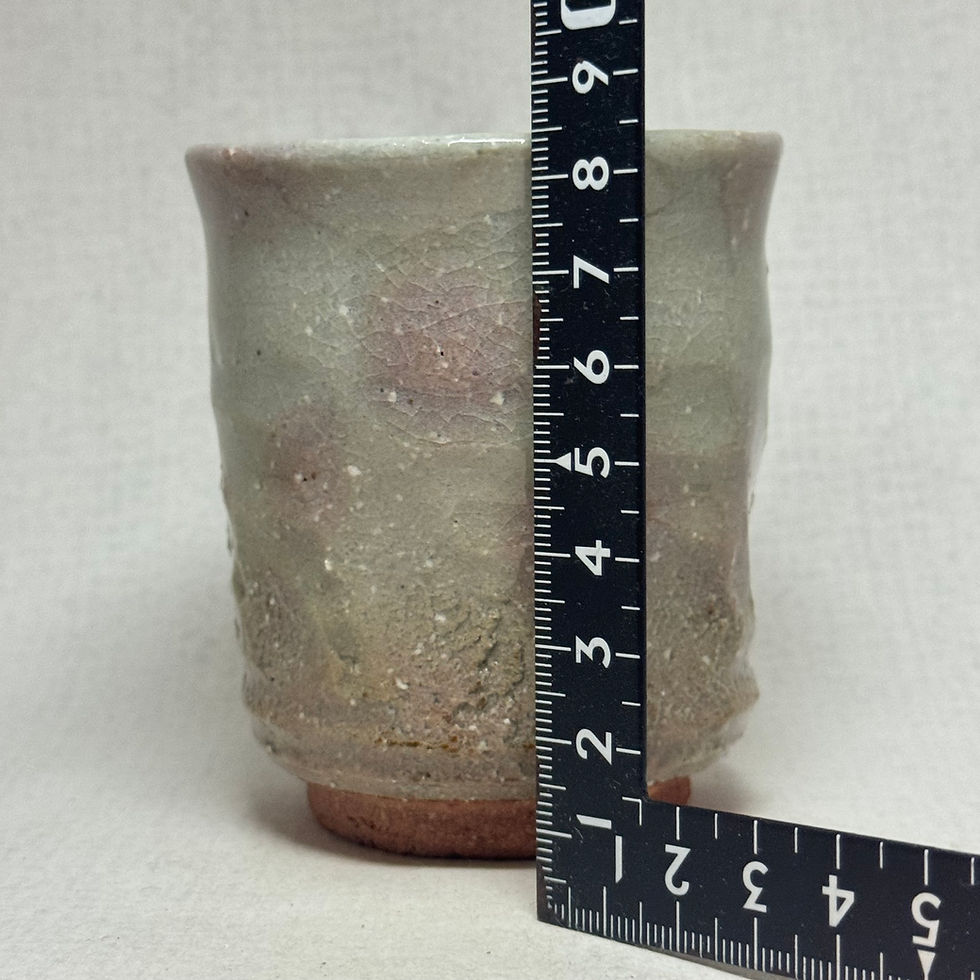 Thumbnail: AJ33) ⭐️Sale item Hagi ware Hagidono tea cup