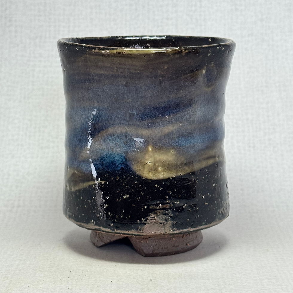 Thumbnail: MM02)Hagi ware  tea cup Seigan Yamane