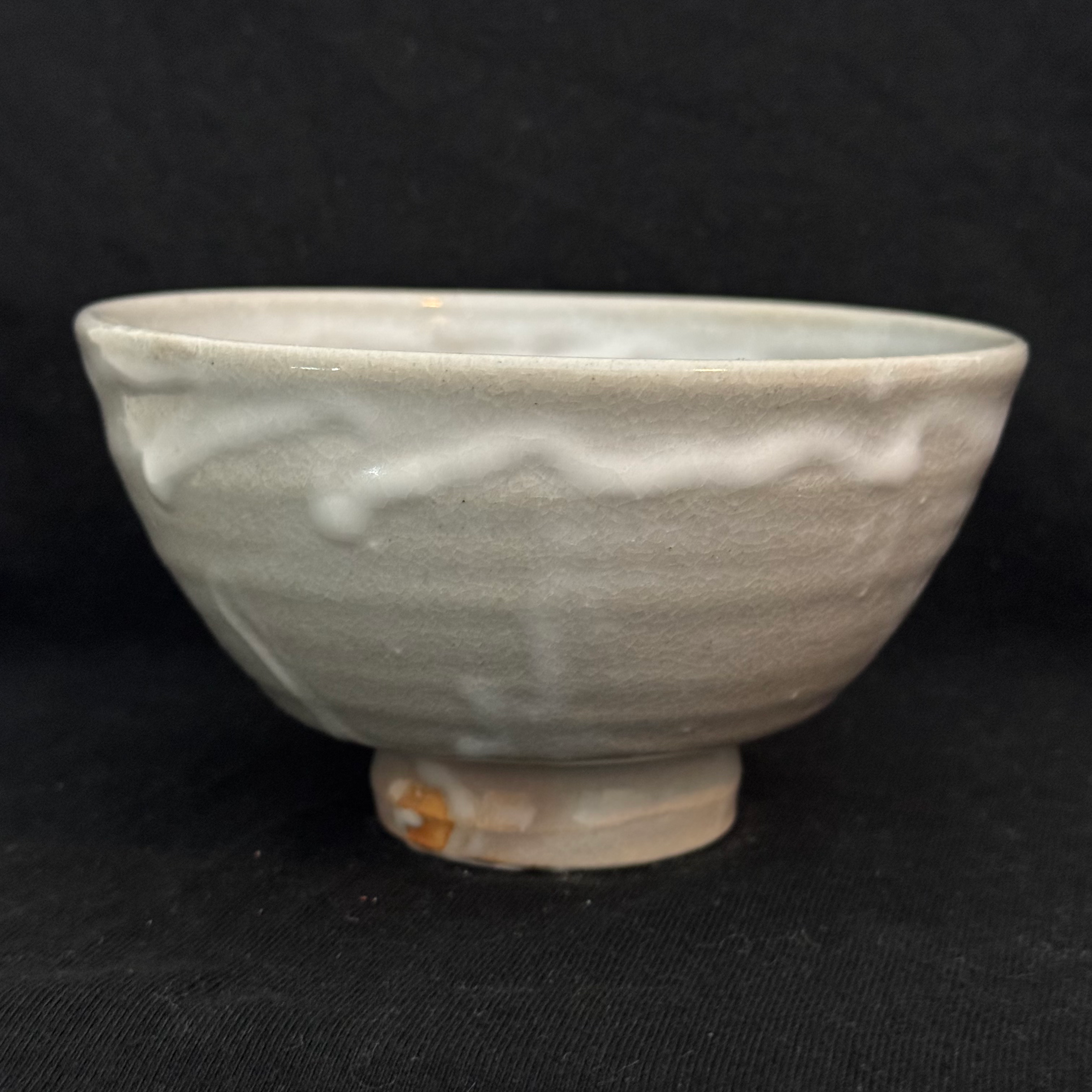 GG67)Hagi ware Seigan Yamane Matcha bowl