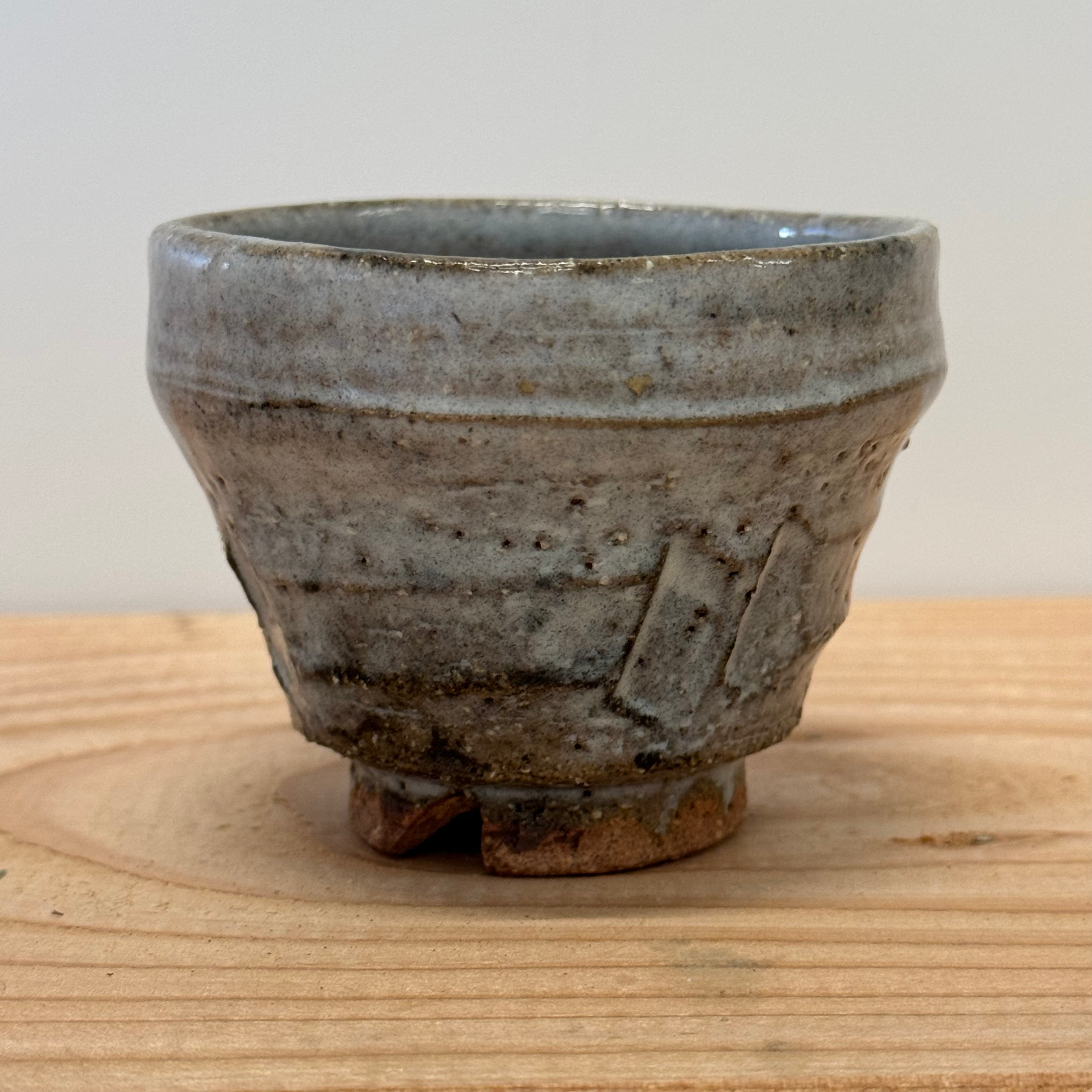 U063)Hagi ware gyojin-an tea cup