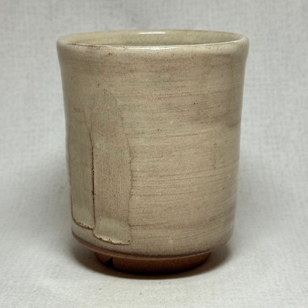Thumbnail: AJ47) ⭐️Sale item Hagi ware Taizan Tea cup