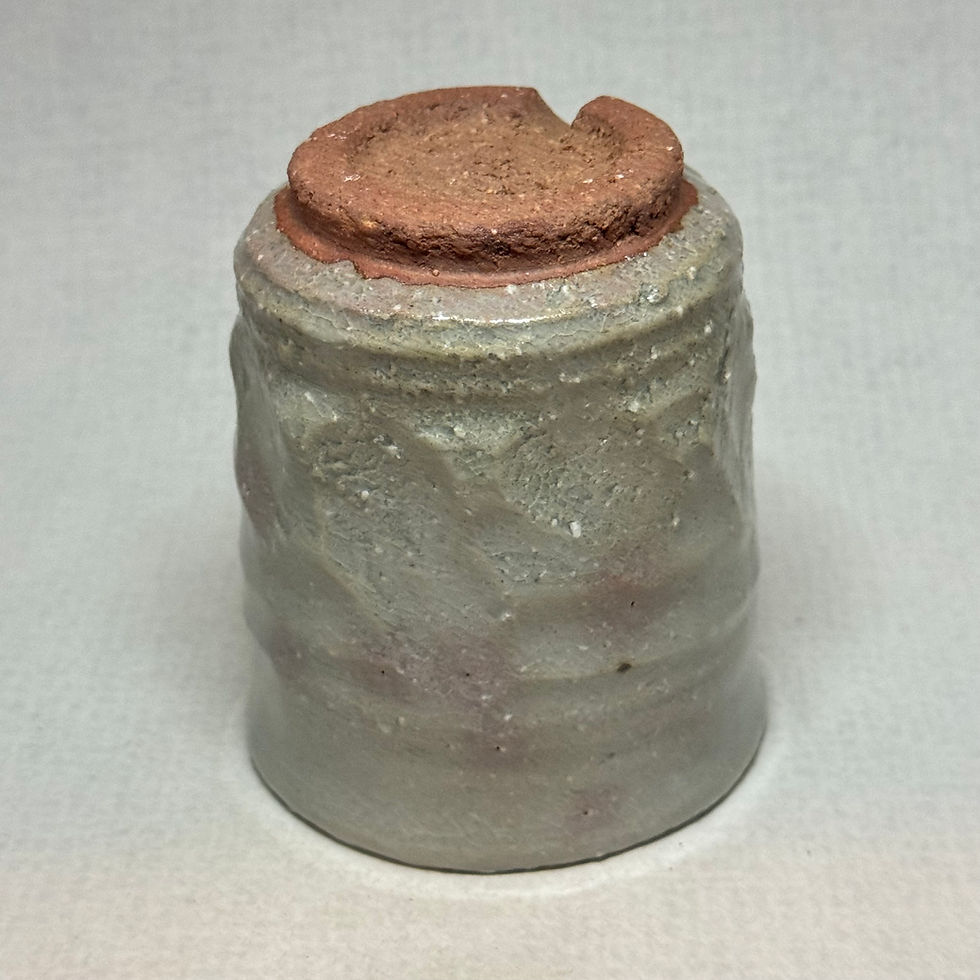 Thumbnail: AJ32) ⭐️Sale item Hagi ware Hagidono tea cup