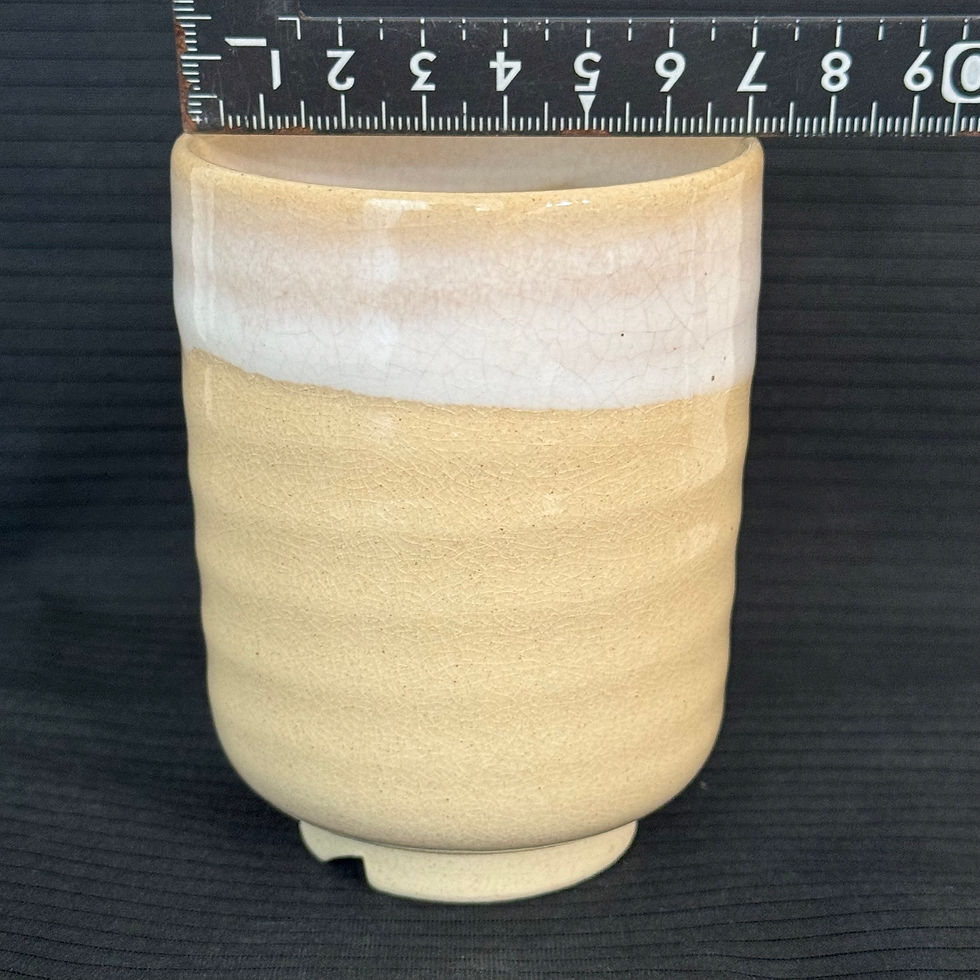 Thumbnail: M027)⭐️Sale item Hagi ware Hagidono tea cup
