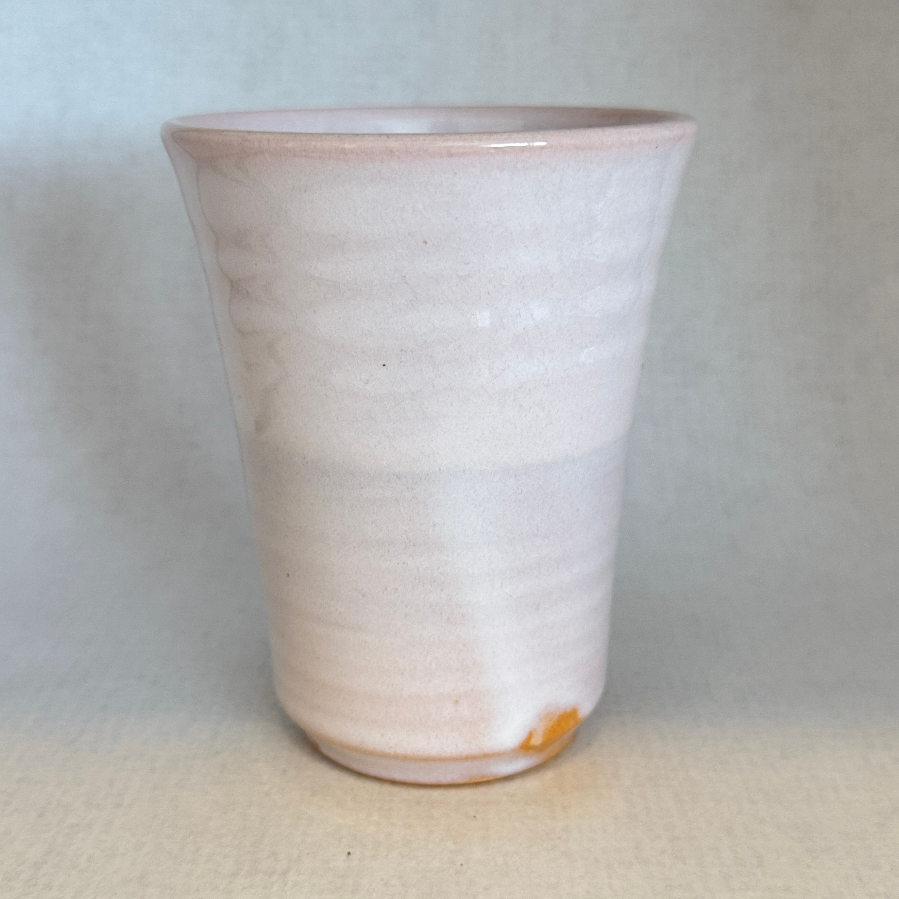 AE94)Hagi ware Kunisuke Nakahara cup tumbler