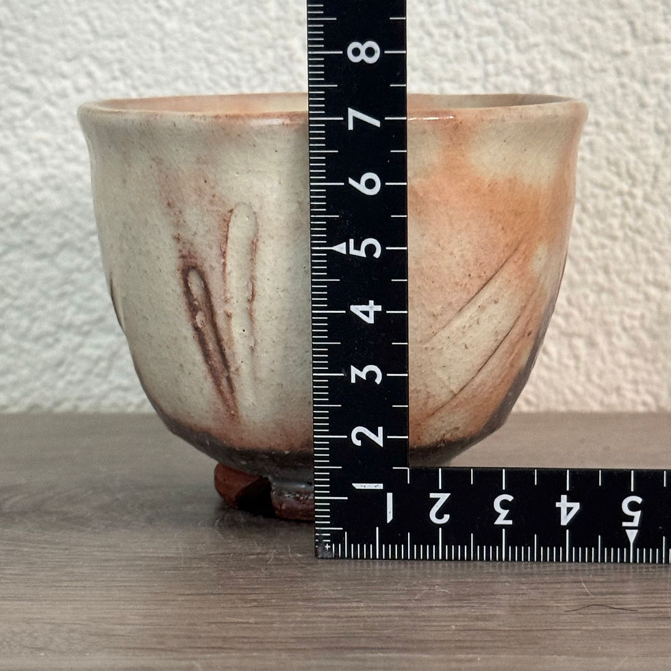 Thumbnail: D086)Hagi ware Yuka Matsuo tea cup