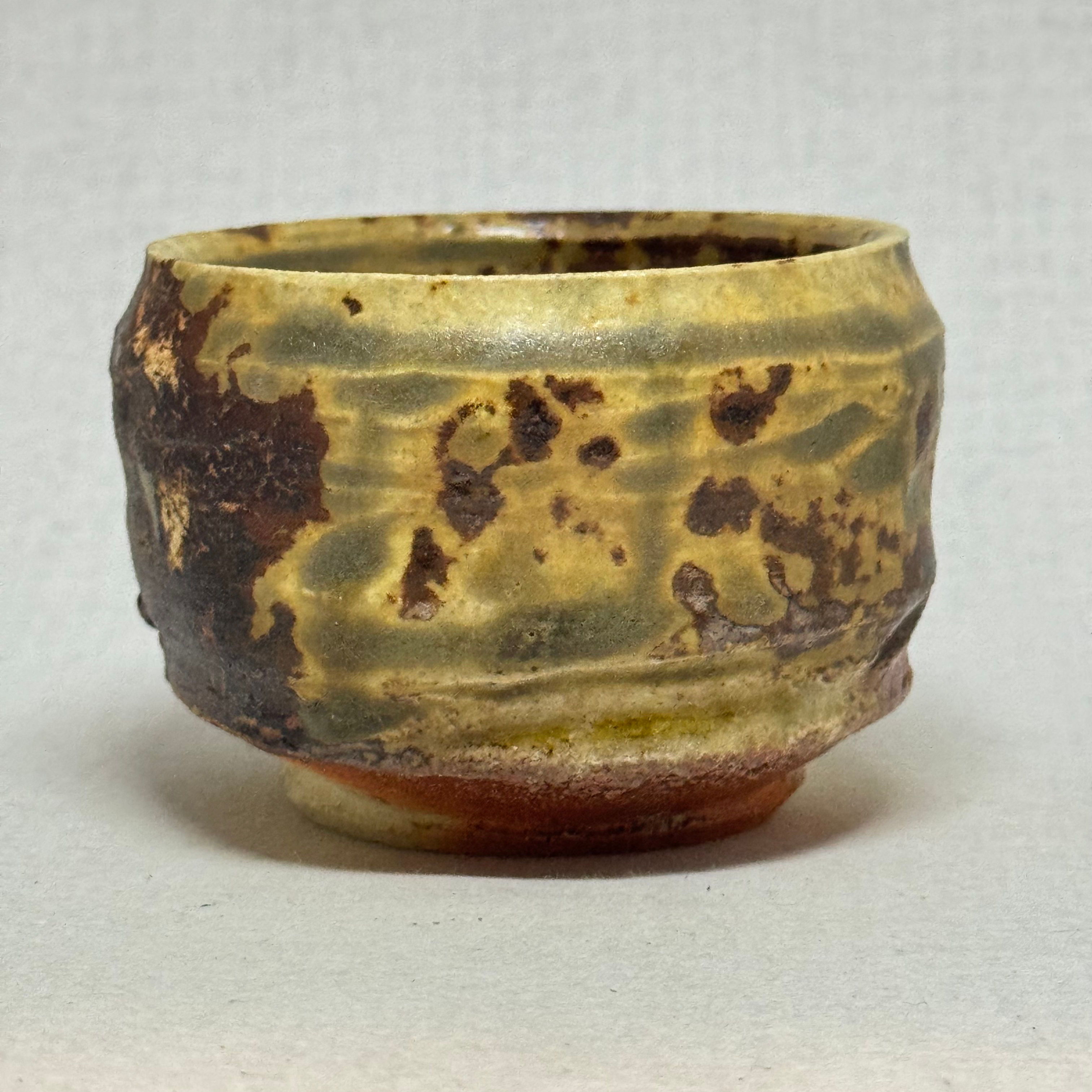 AJ54)Karatsu  ware Kenji Koga sake,espresso cup