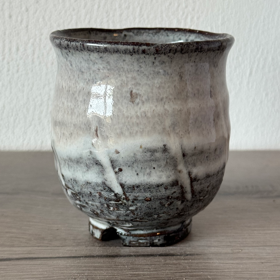 Thumbnail: DD11)Hagi ware Kunisuke Nakahara tea cup