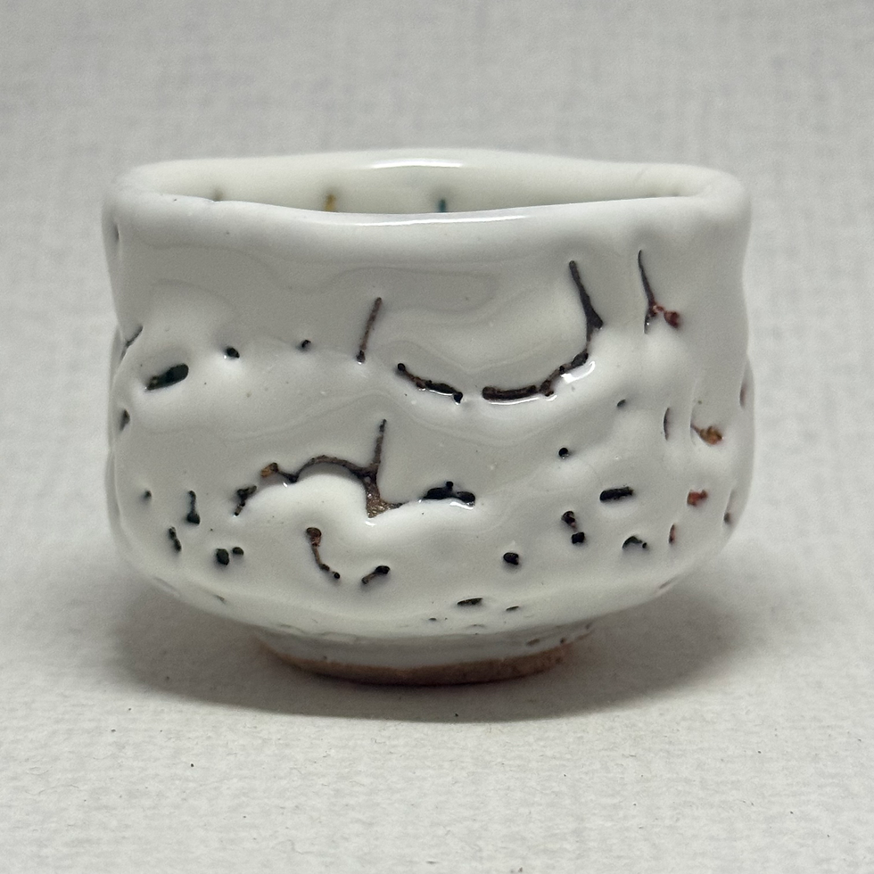 Thumbnail: TT27) Hagi ware Ken Sasaki espresso cup,sake cup
