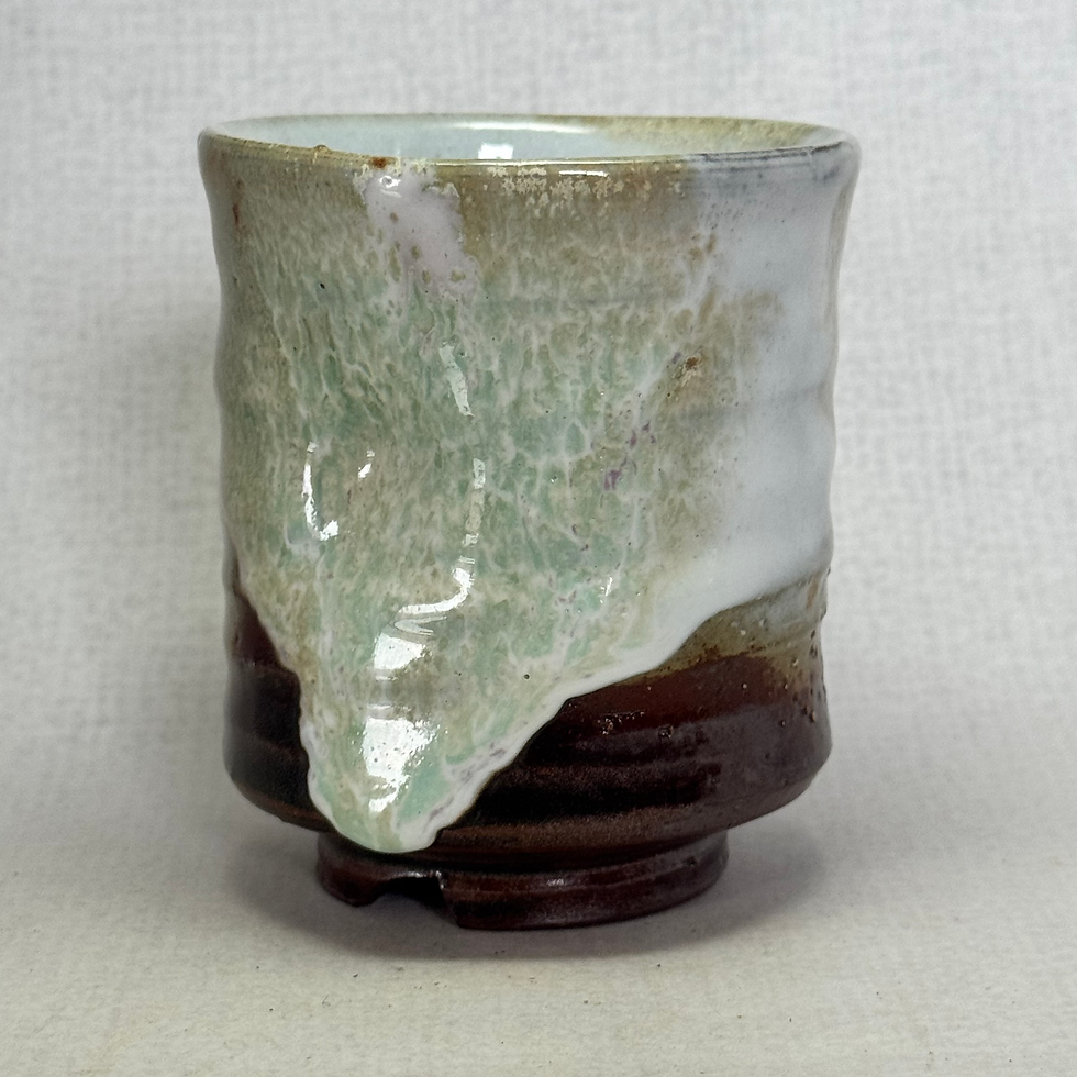 Thumbnail: MM11)Hagi ware  tea cup Seigan Yamane