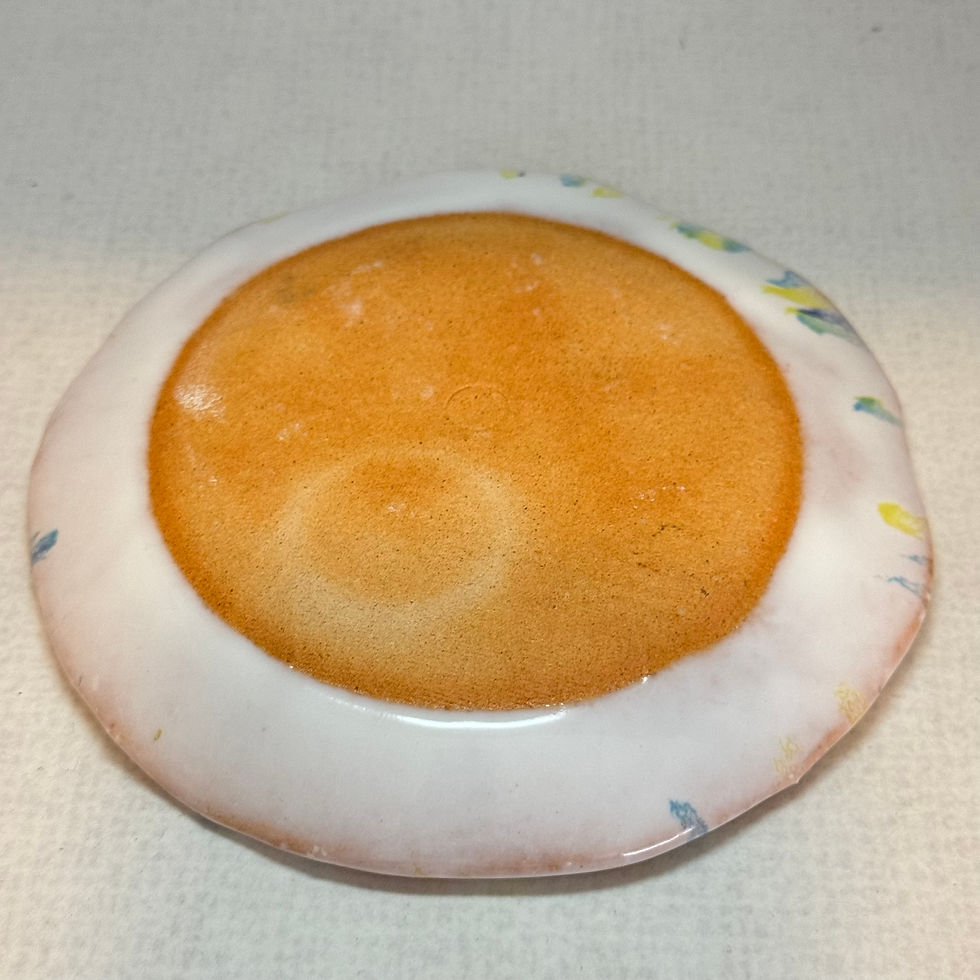 Thumbnail: AF32)Hagi ware plate φ13.5cm