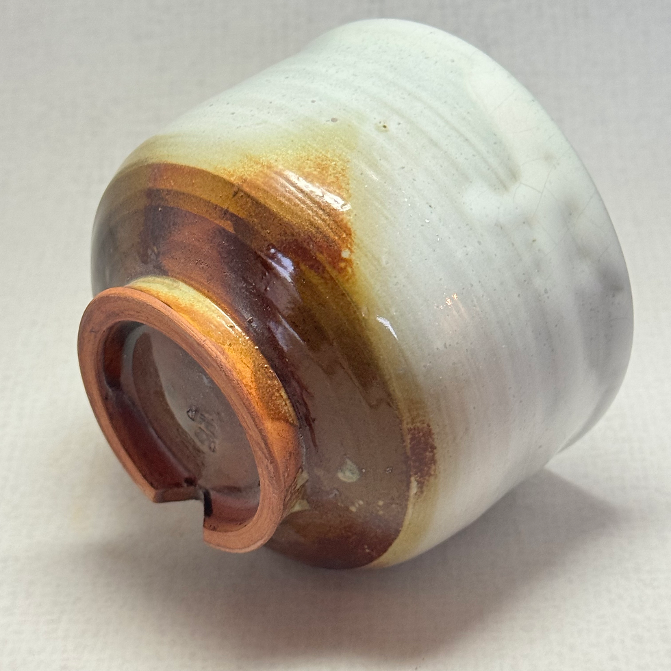 Thumbnail: LL58)Hagi ware  Seigan Yamane small matcha bowl