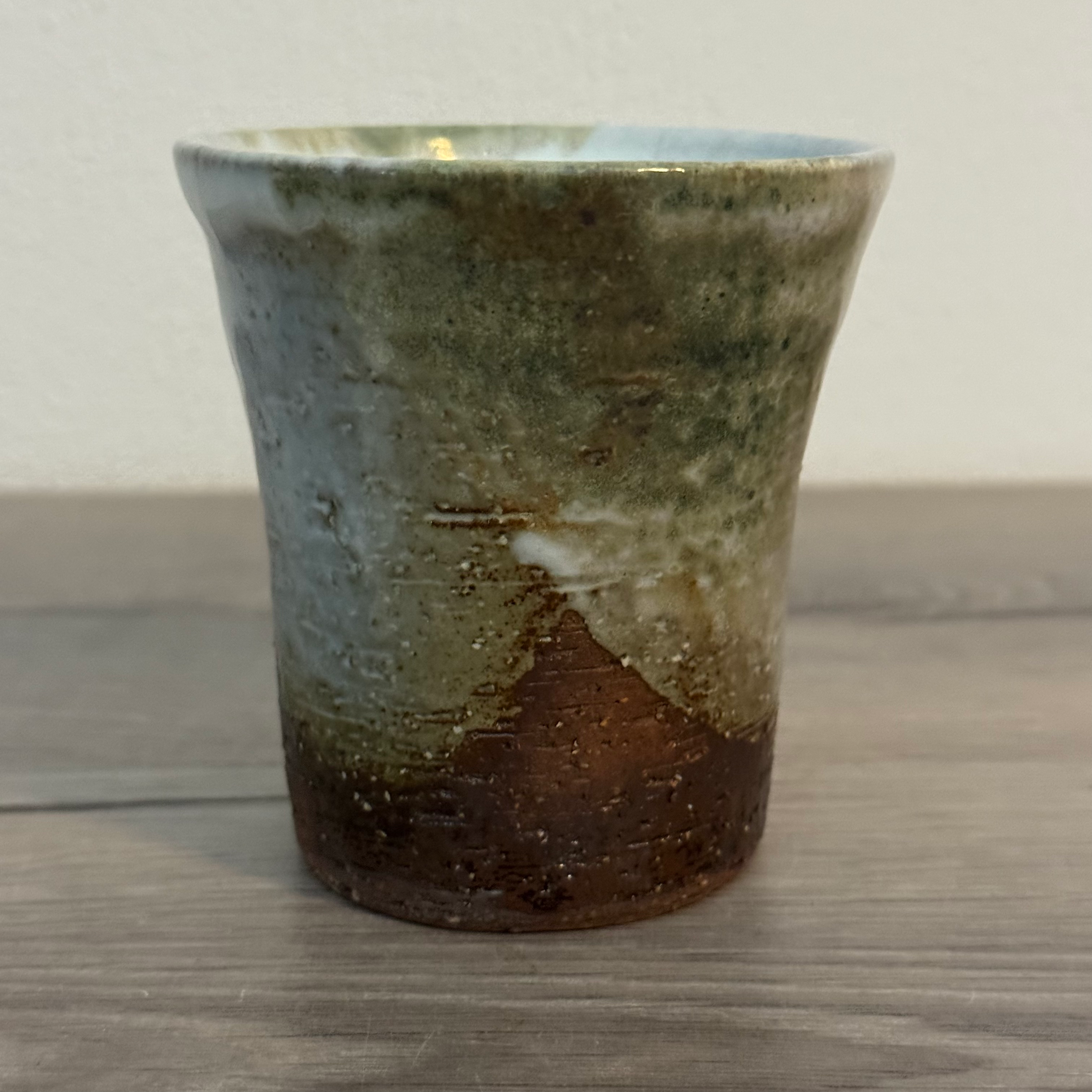 FF70) Hagi ware Seigan Yamane tea cup tumbler