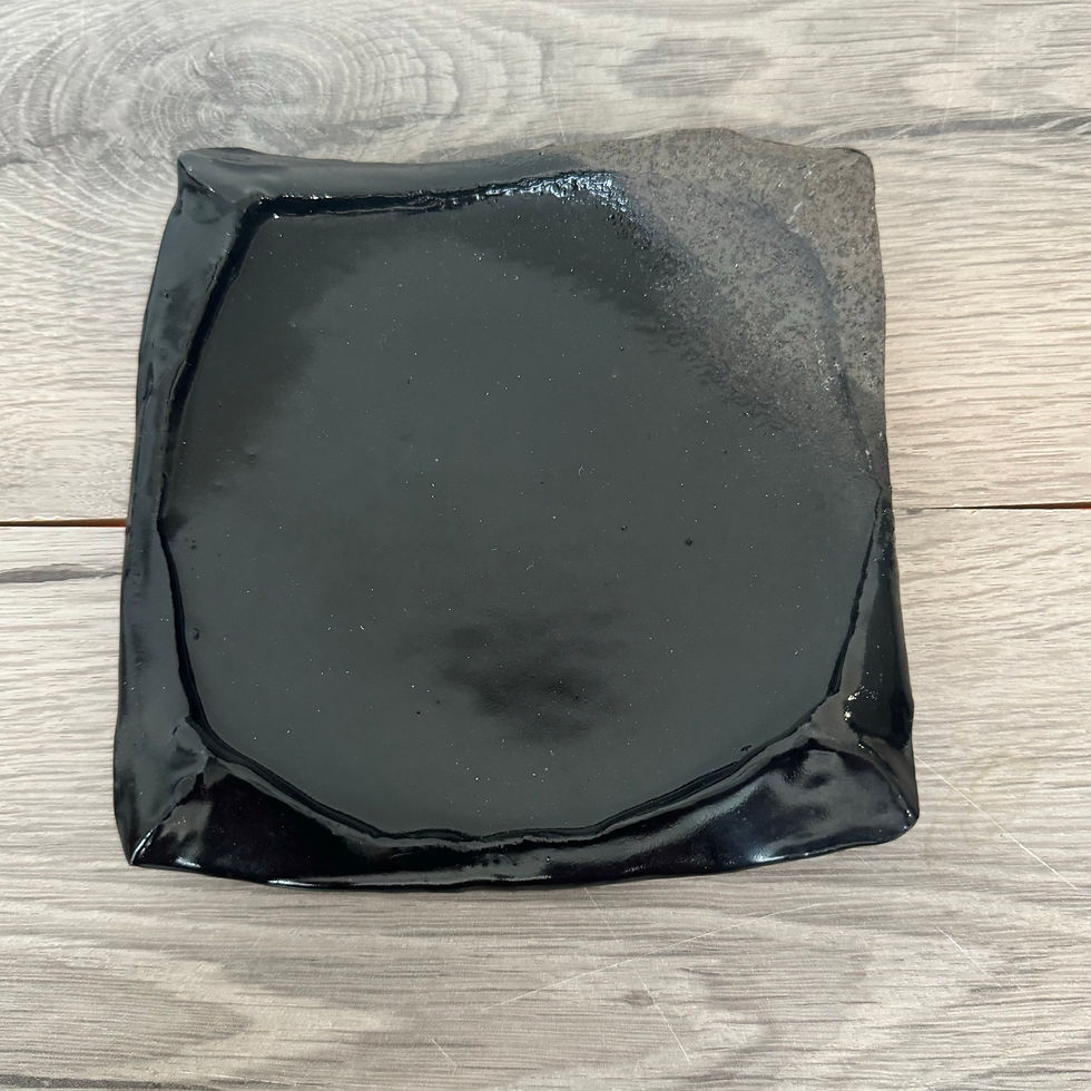 Thumbnail: R097)Hagi ware Eichi Shibuya plate