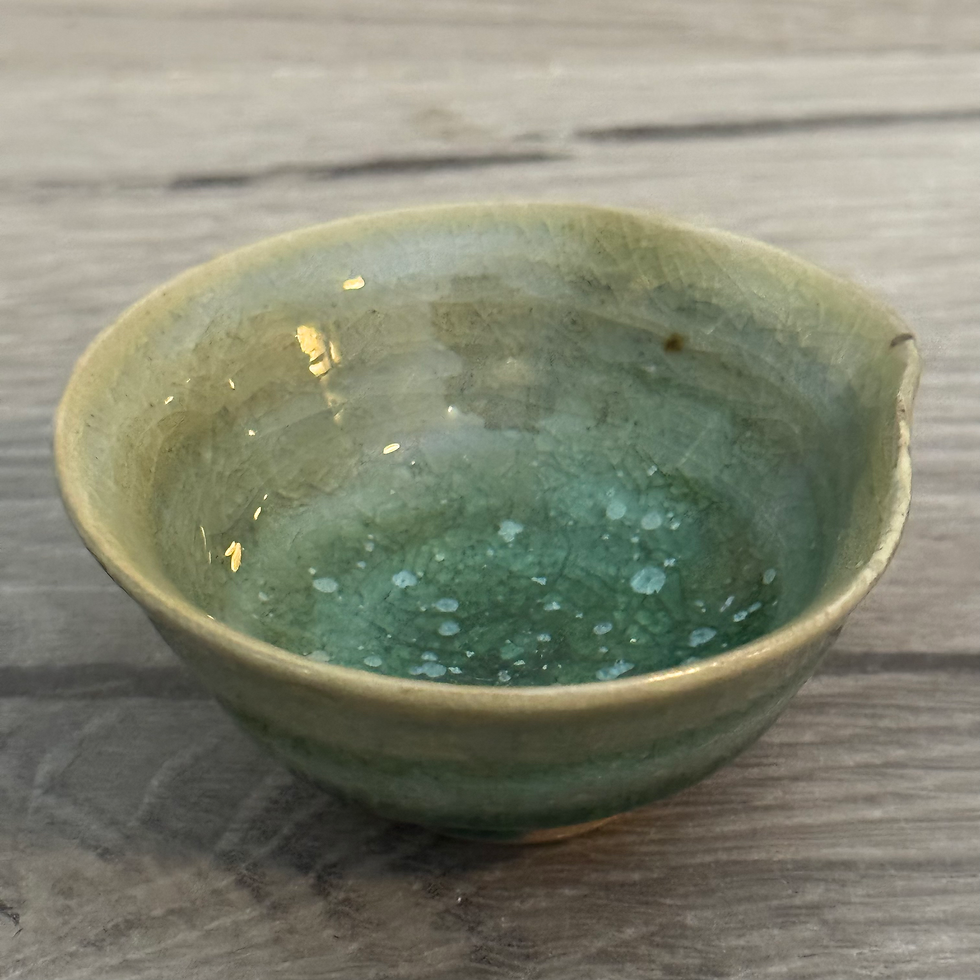 Thumbnail: HH43)Susa ware Dousen Tsuchitani sake Gyokuro cup