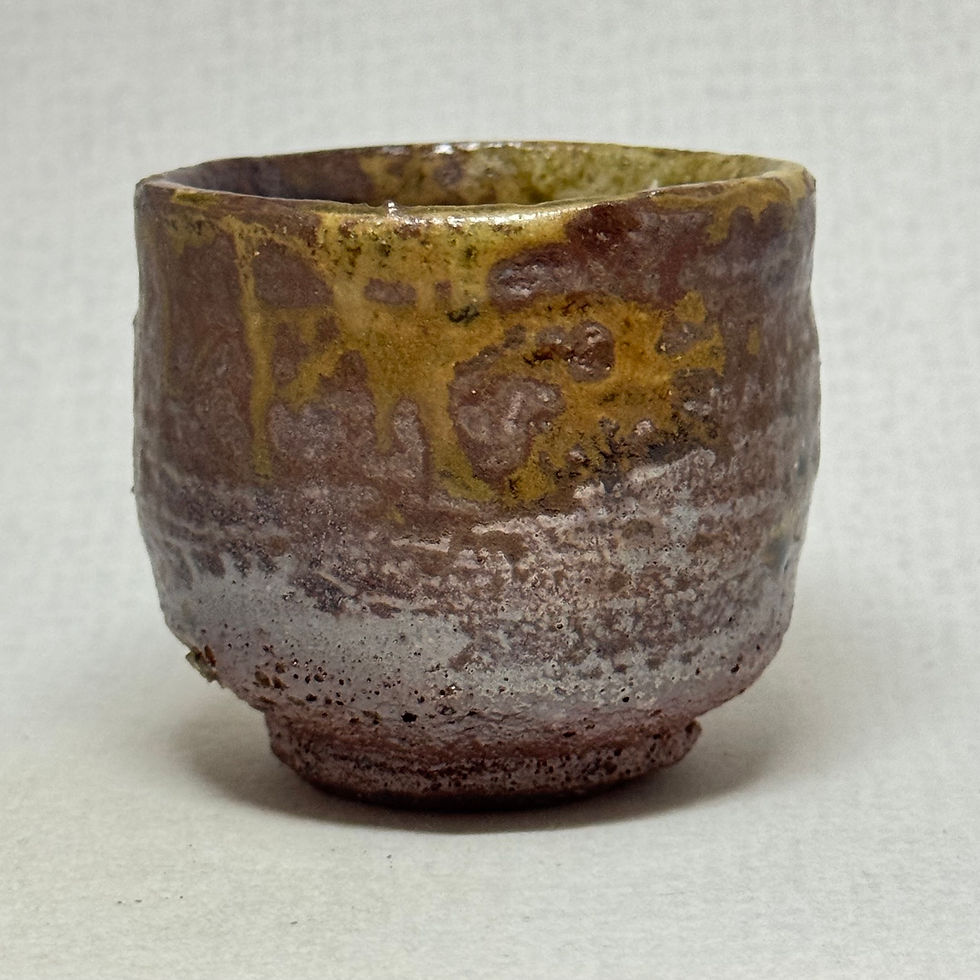 Thumbnail: AJ55)Karatsu  ware Kenji Koga sake,espresso cup