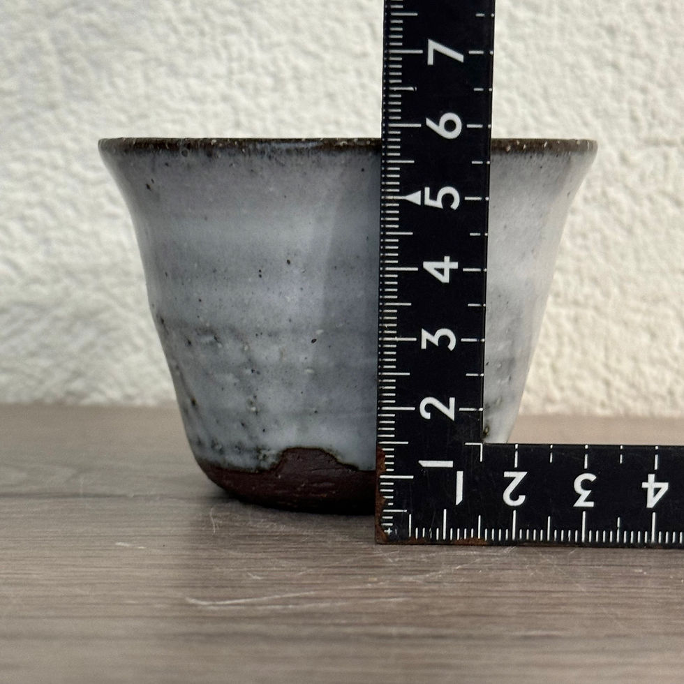 Thumbnail: L097)Hagi ware Seigan Yamane sake cup,espresso cup