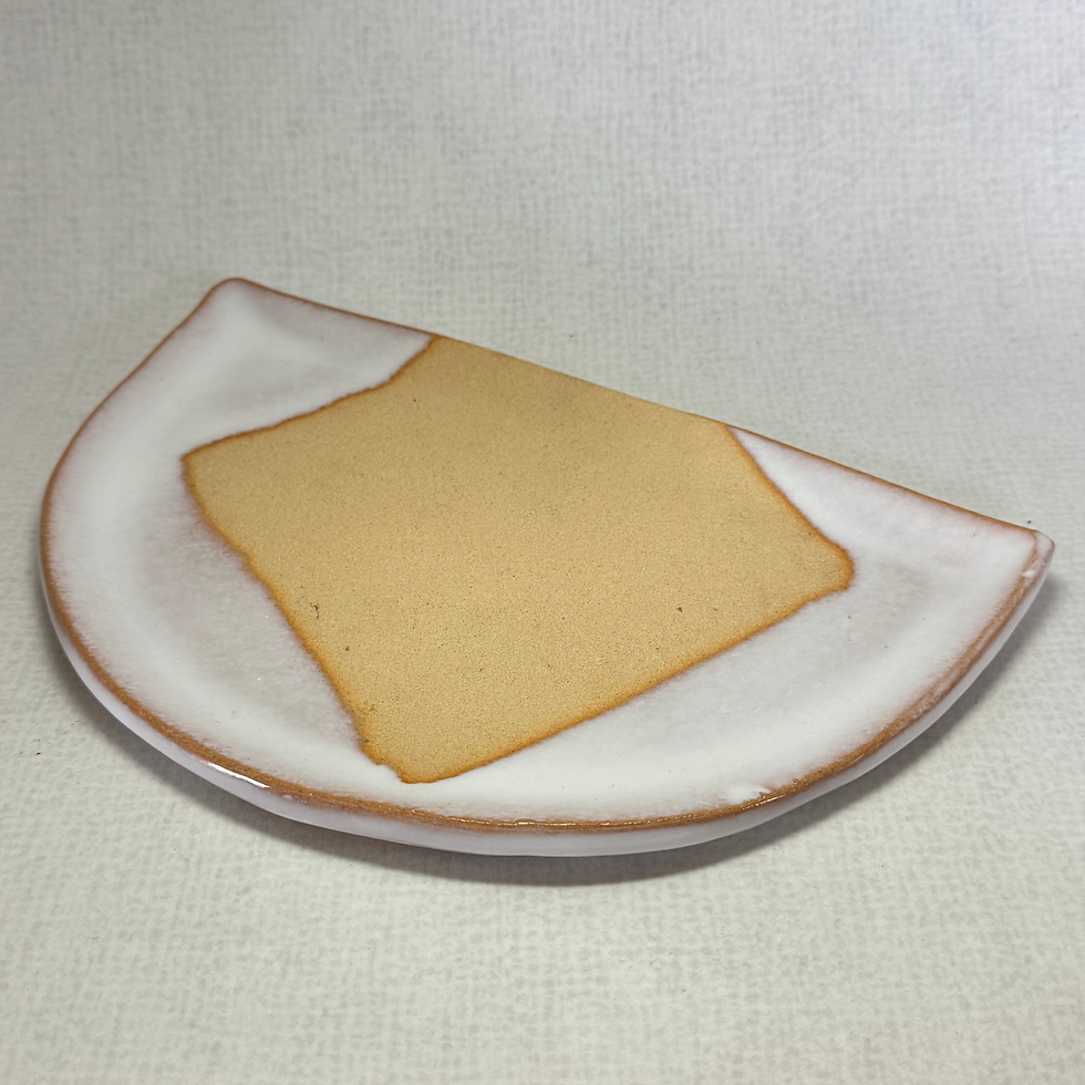 Thumbnail: TT81)Hagi ware Deishi Shibuya plate