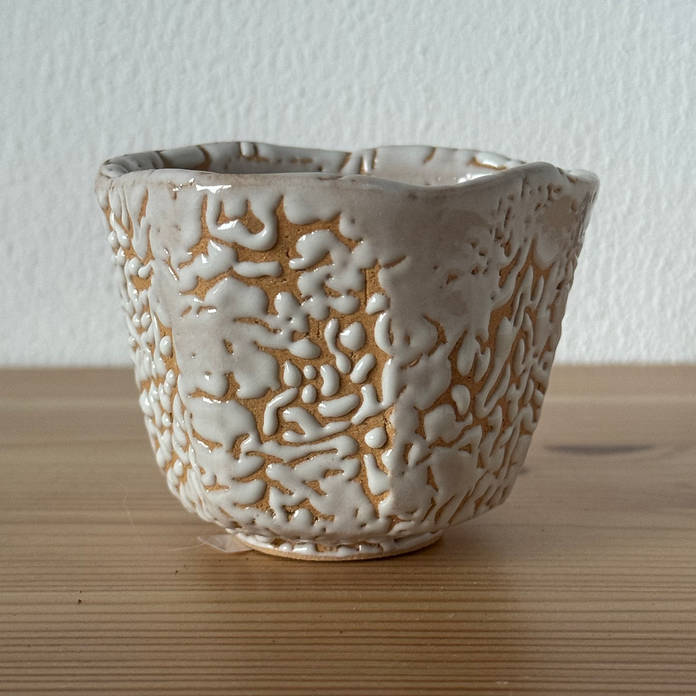 Thumbnail: U087)Hagi ware Akira Kawano espresso cup,sake cup