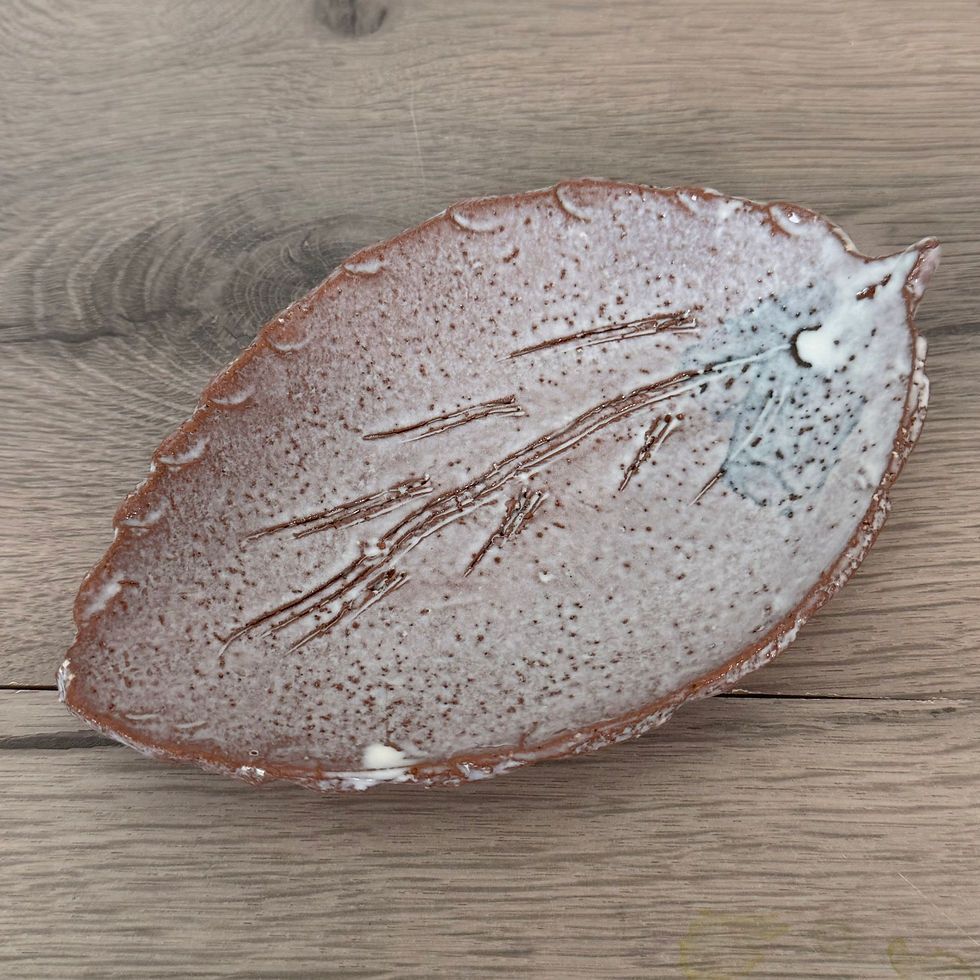 Thumbnail: R099)Hagi ware Deishi Shibuya plate