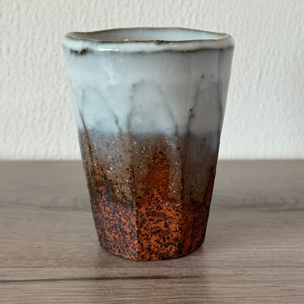 Thumbnail: DD03)Hagi ware Eichi Shibuya tea cup