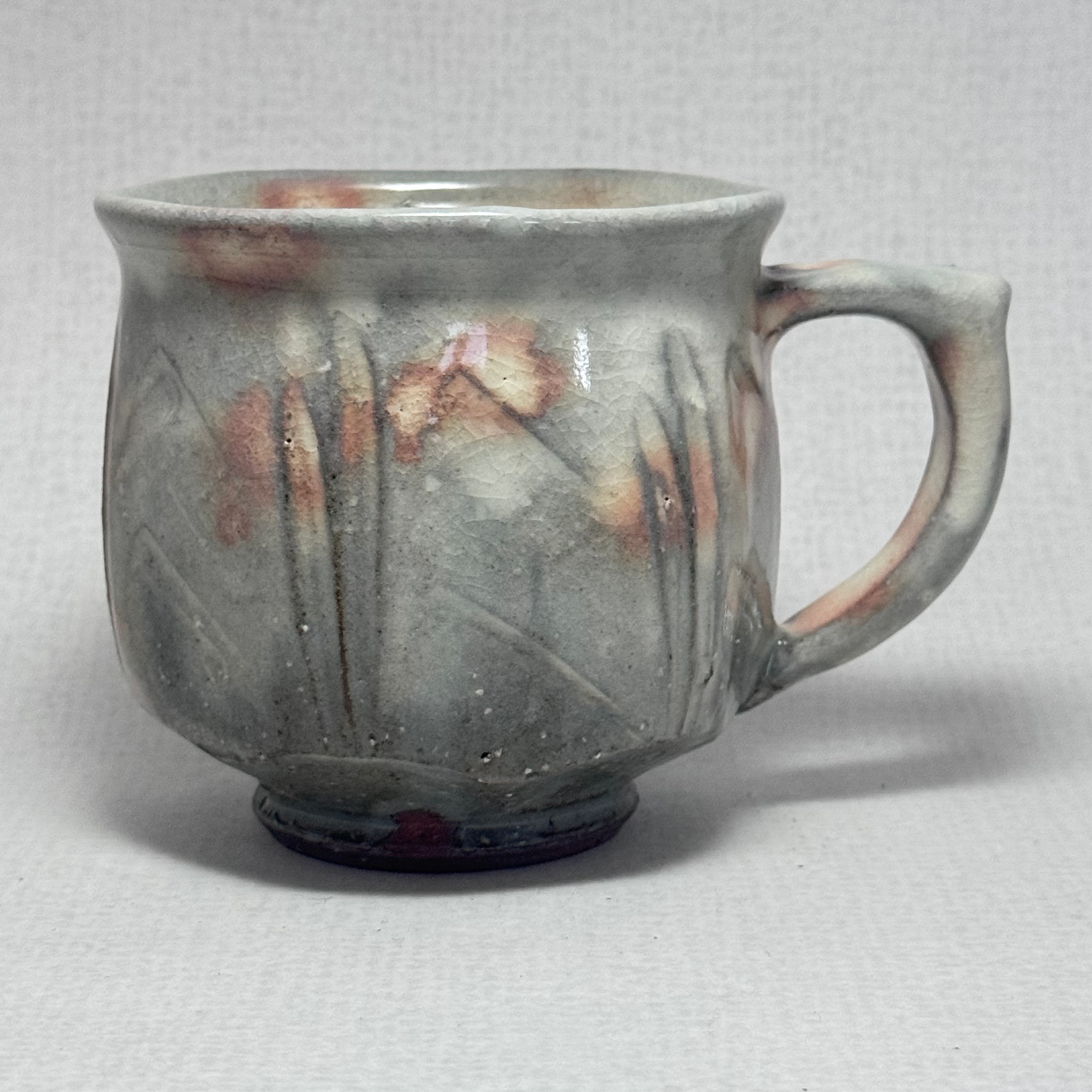 OO15)Hagi ware Yuka Matsuo mug
