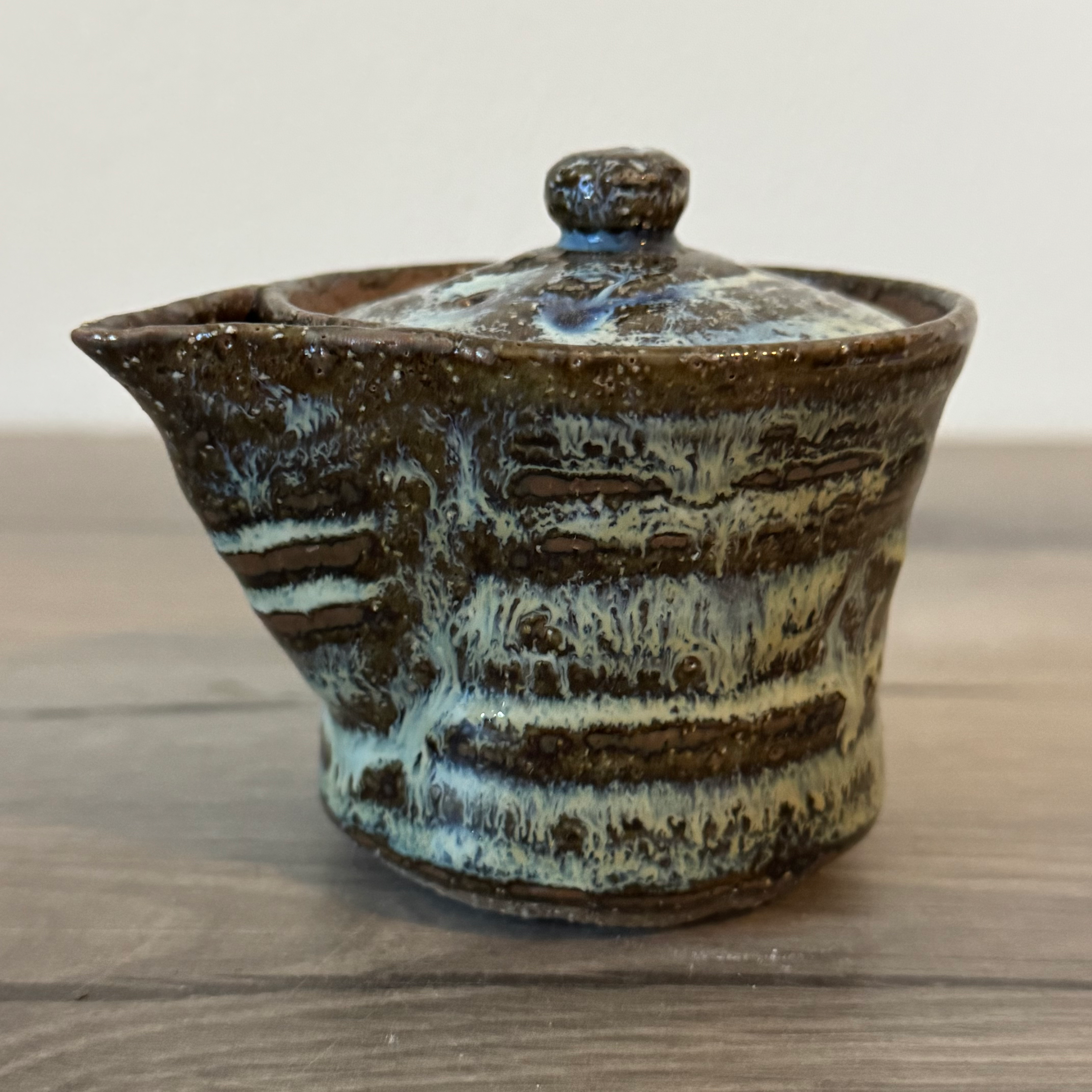 HH75)Susa ware Dousen Tsuchitani teapot