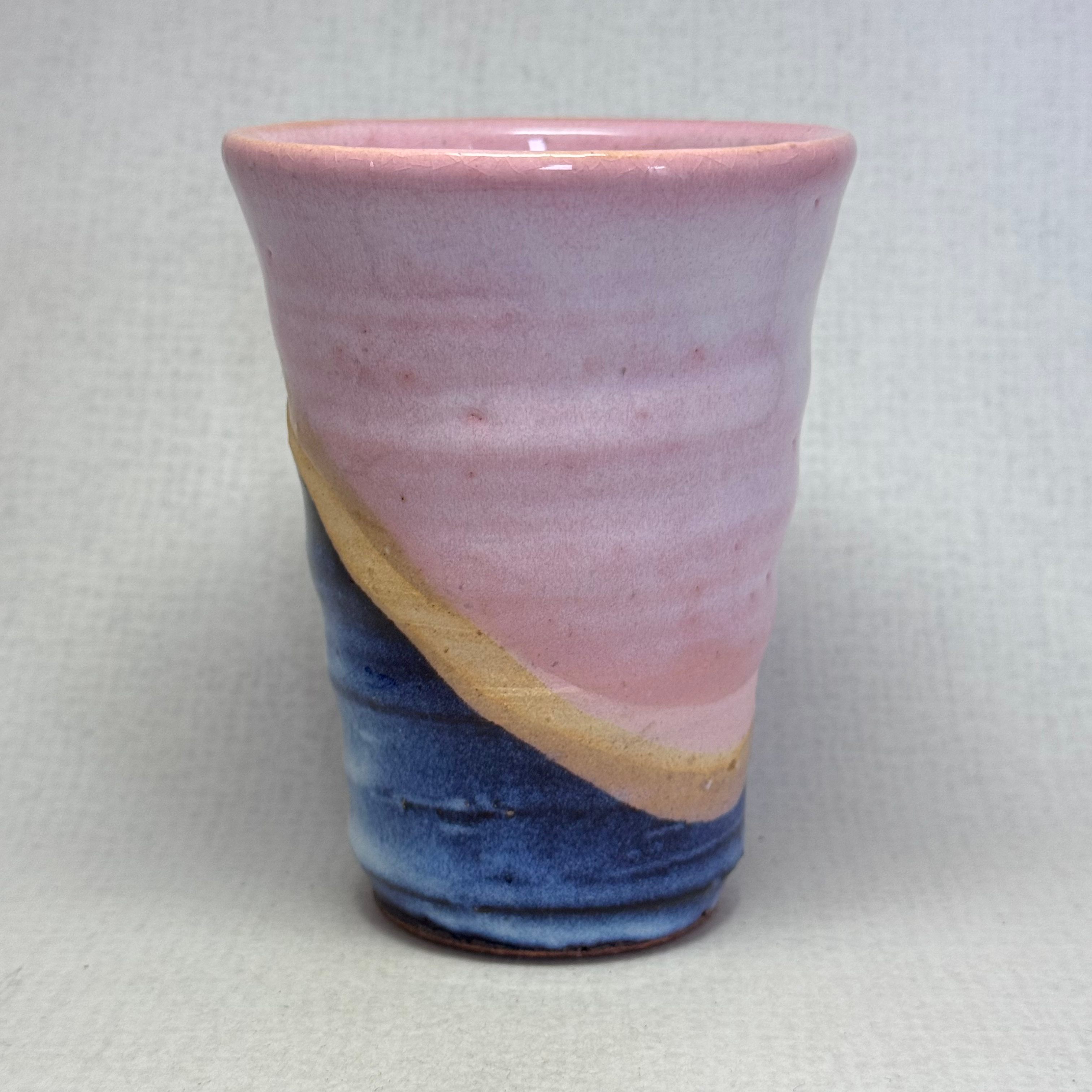 QQ67)Hagi ware Kunisuke Nakahara cup tumbler