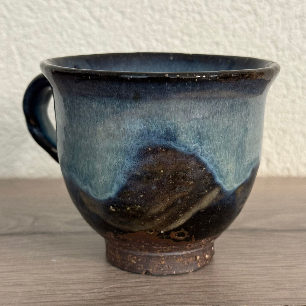 Thumbnail: M022)Hagi ware Seigan Yamane  mug