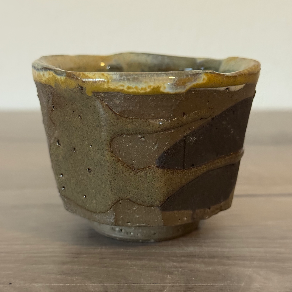 Thumbnail: JJ86)Hagi ware Akira Kawano espresso cup,sake cup