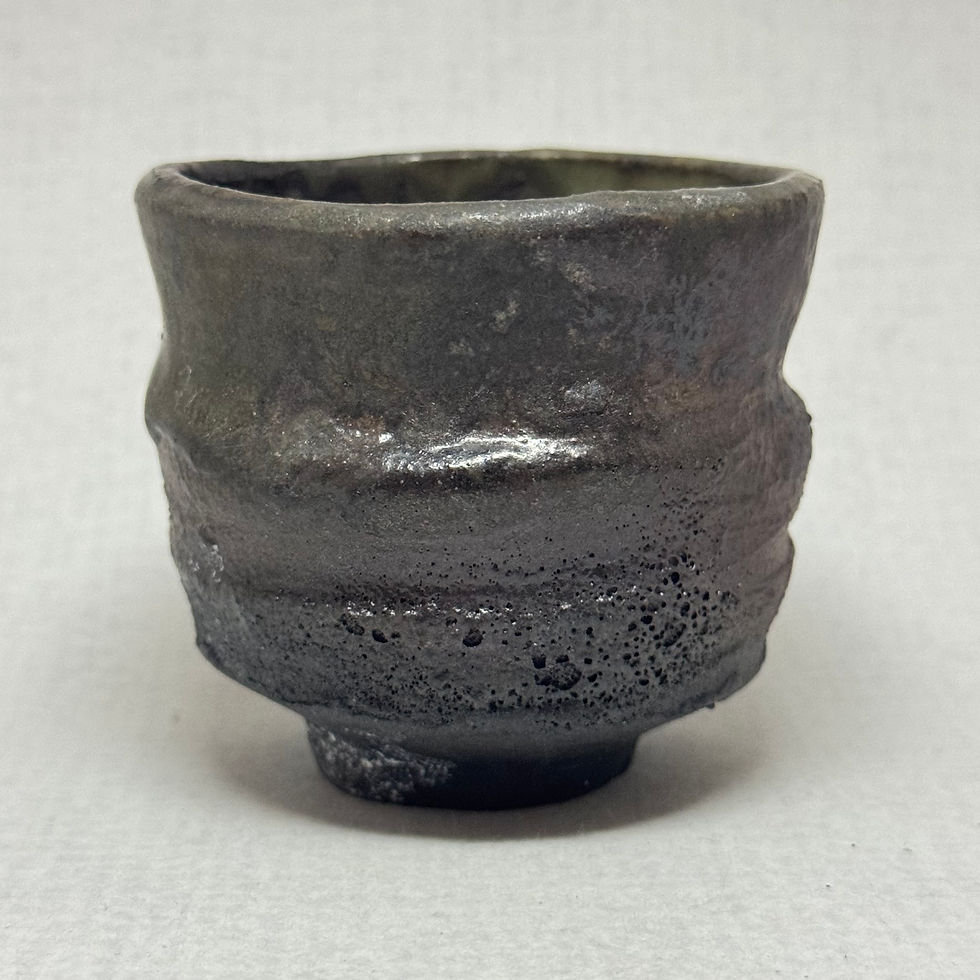 Thumbnail: AD37)Karatsu ware Kenji Koga sake,espresso cup